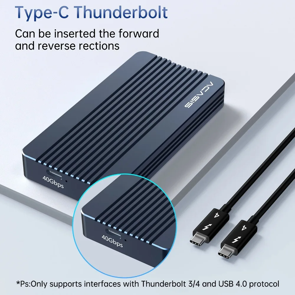 未使用ACASIS M.2 SSD 外付けケース 40Gbps超高速 工具不要 Amazon.co.jp: ACASIS 40Gbps 超高速 M.2SSD外付けケース