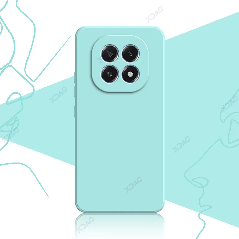Deluxe Soft Silicone Waterproof Phone Case - Luxury Square Design