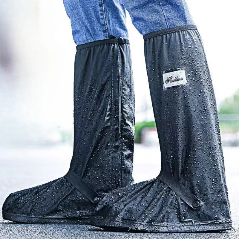 Reusable Motorcycle Scooter Dirt Bike Rain Shoes Cover Non-Slip Boot Covers Unisex Bicycle Shoes Protectors motorcycle shoe cover