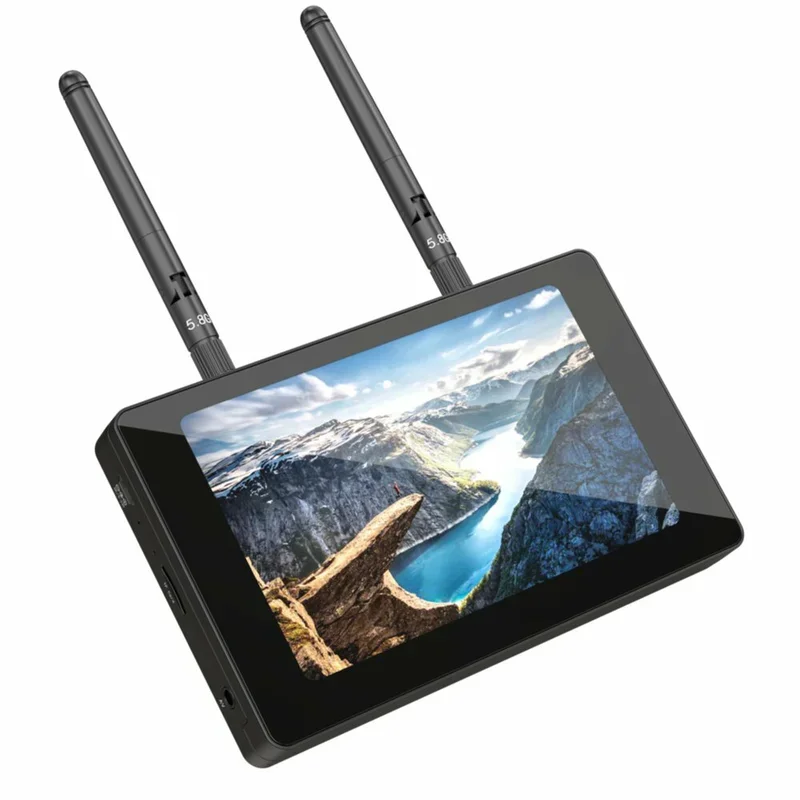 Moniteur FPV 5.8G avec VRX 1.6W/3W/4W - Émetteur Récepteur