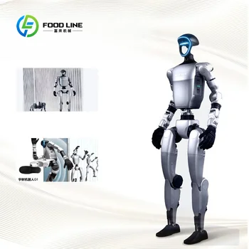 Robot AI per Assistenza Domestica, Umanoide Intelligente Integrato per Uso Industriale, Argento, Personalizzabile, Flessibile, Adesivi Personalizzati AliExpress