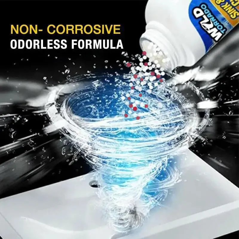 Pipe dredging agent sink bathroom cleaning deodorizing toilet wash basin sewer hair floor drain cleaner