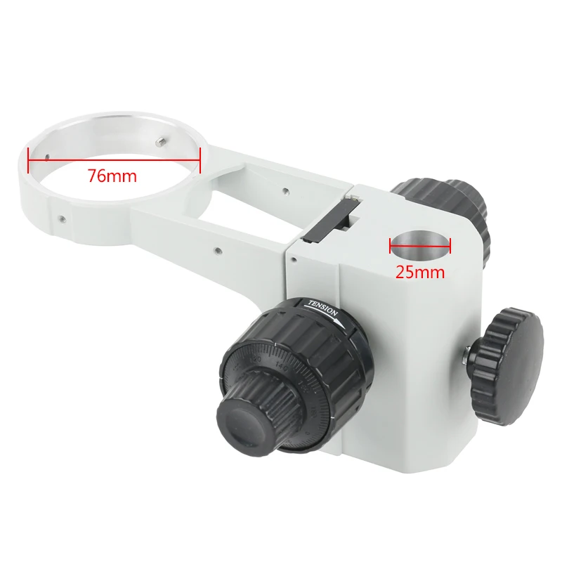 76mm 50MM Diameter DIA 32mm 25mm Stereo Trinocular Microscopes Digital Camera Fine Adjustable Focusing Bracket Holder Support