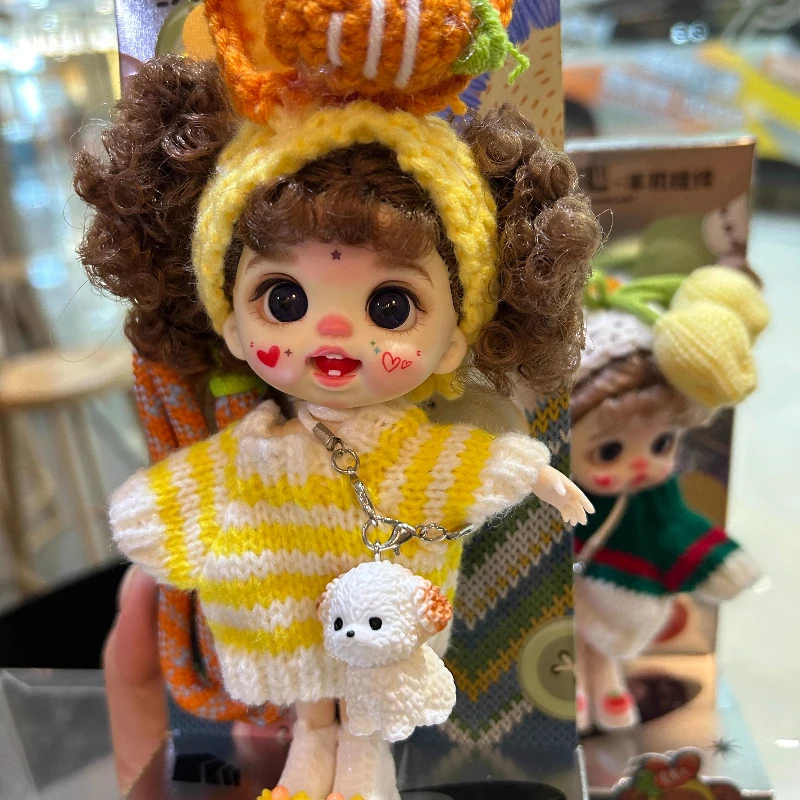 New Loli Fen Doll Supermarket Same Style Doll Vinyl Doll Dress Up Mobile Pendant Female Birthday Gift