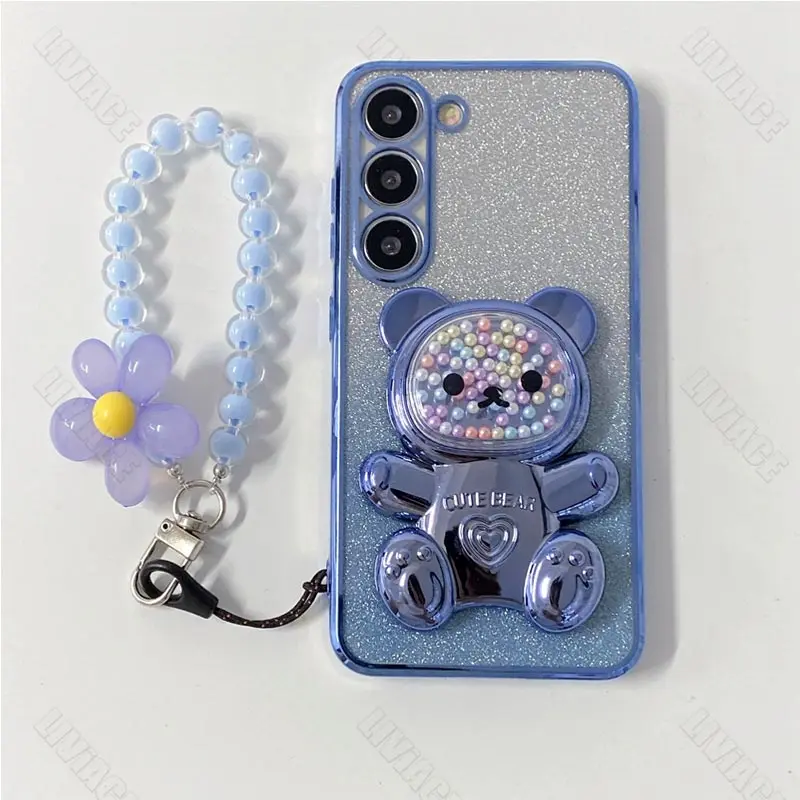 S 9 8 10plus Blumen riemen Bär Telefon halter Fall für Samsung Galaxy S8 S10 S9 plus S9 S8plus S10 S 8 S9plus Stand abdeckung – Detail 14
