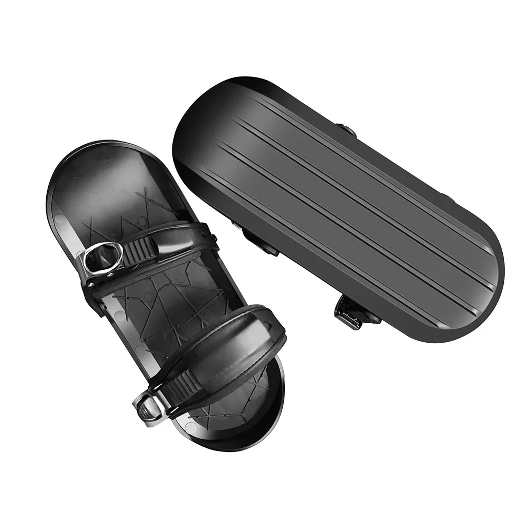 Short Ski Skates Skis Boots Skiboards Adjuatable Adults Short Shoe Snowblades Portable for Winter Outdoor Sports Snow Board