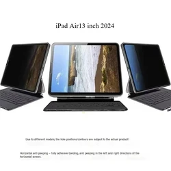 Universal 11 - 13 Inch Tablet Privacy Screen Protector with 180 - Degree Anti - Peeping Technology (iPad Air13 inch 2024)