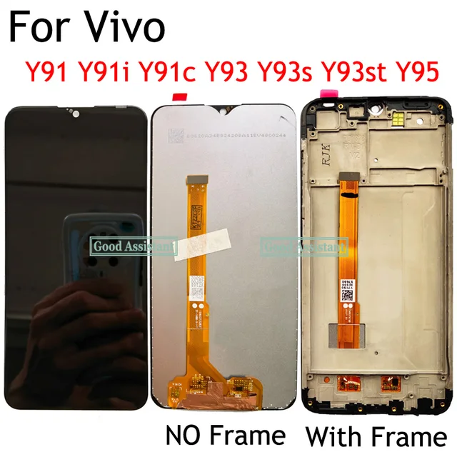 Test Grade AAA For Vivo Y91 Y91i Y91c Y93 Y93s Y93st Y95 MT6762 LCD Display  Touch Screen Digitizer Assembly Replacement Parts - AliExpress