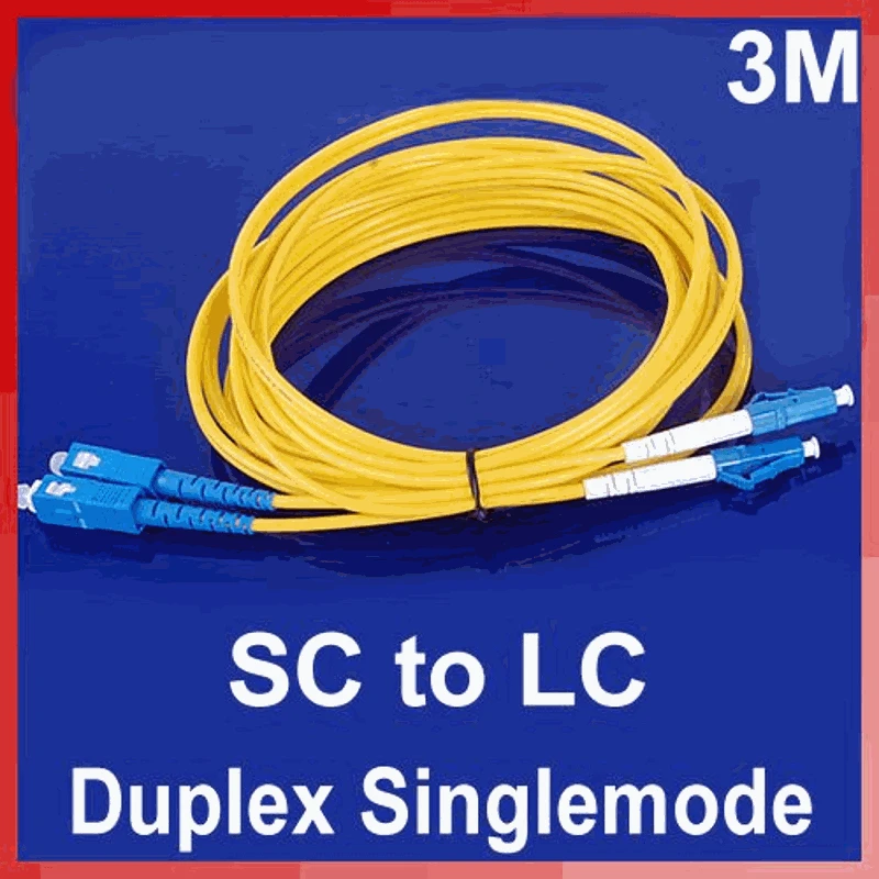 Duplex Singlemode Jumper Kabel LC-SC LC Auf Sc Optic Optische Patchkabel