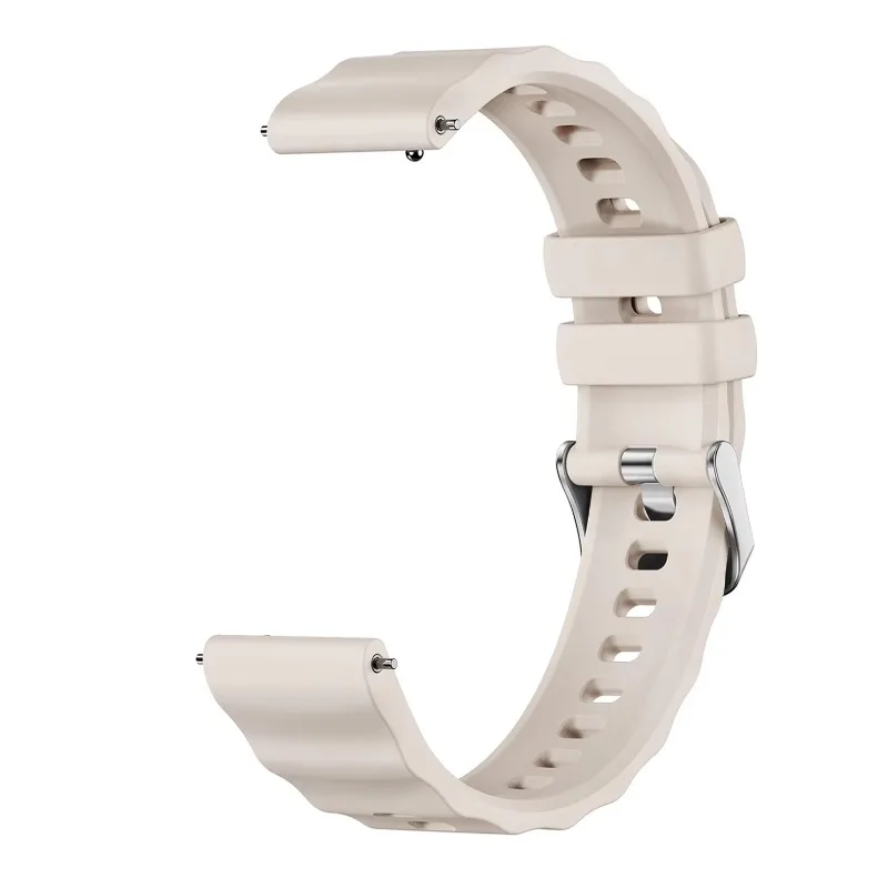 Premium 18mm Official Wave Silicone Watch Strap - Enhanced Comfort & Style