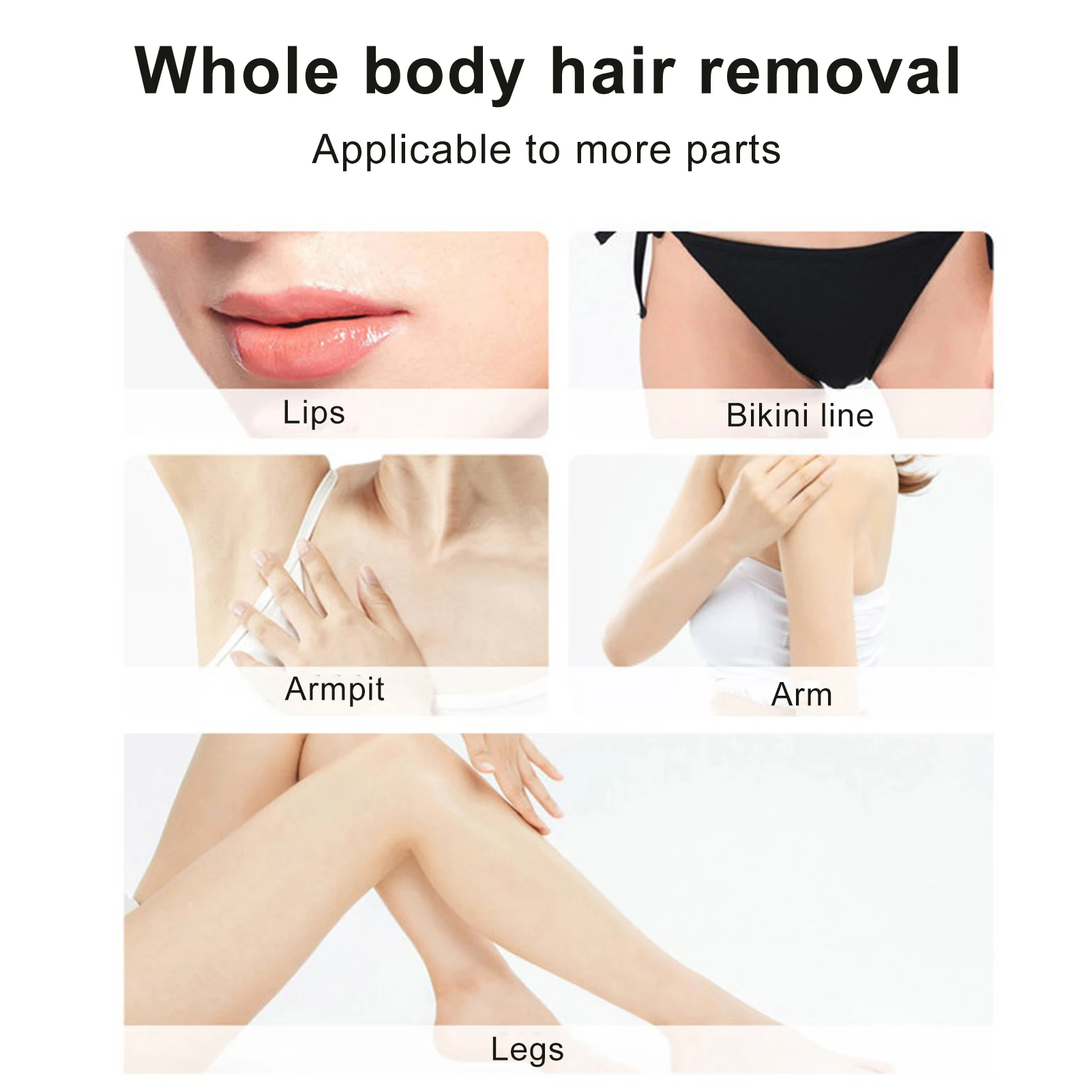 여성용 USB 충전식 제모기, 여성 면도기, 전기 여성 면도 트리머, 비키니 제모 다리 바디 제모기