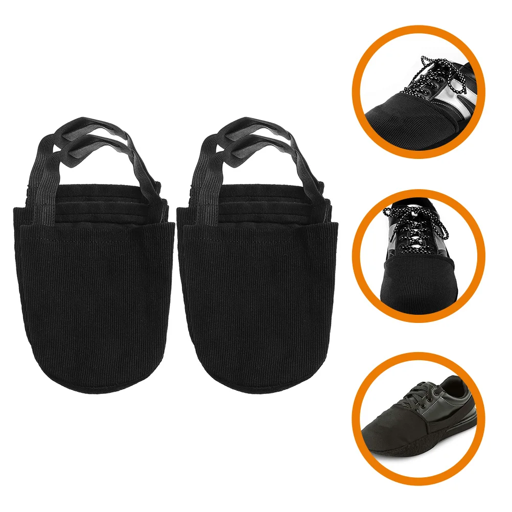 2 Pairs Sports Bowling Shoes Covers Wear-resist Slider Sports Tool Equipment Sliders Sliding Cotton Slipping Mat
