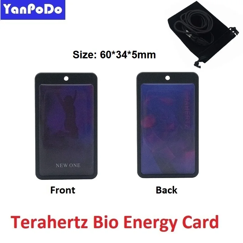 Quantum Energy Chip Card with Custom Logo and Carrying Bag