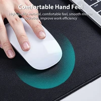 Large Mouse Pad Anti-Slip Rubber Mouse Mat Computer PC Gamer Desk Mat Stitched Edge Large Office Gaming Mousepad Accessories XXL 2