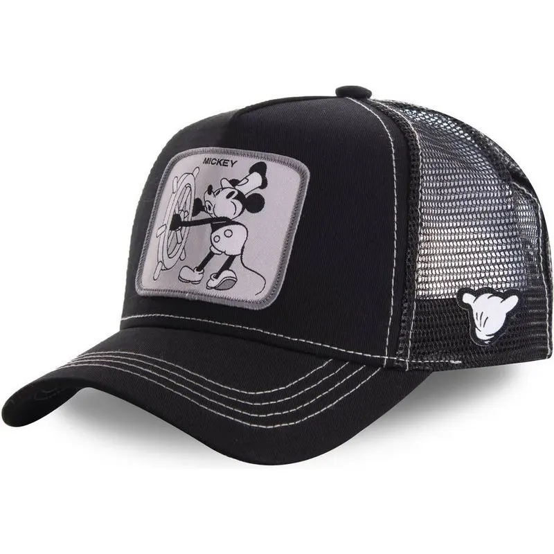 Baseball Cap Baby Hat Kids Bucket Hat Kids Sun Hat Disney Anime Kids Hats Mickey Mouse Baby Hat Spring Summer Travel Children's Baseball Caps Adjustable