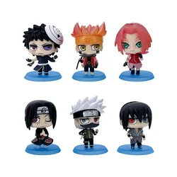 Set of 6 Naruto Shippuden Anime Action Figures - Collector's Edition (6pcs - Set)