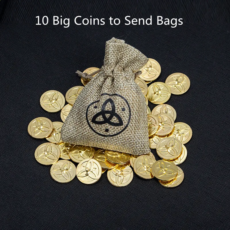 Bag of 10big coins