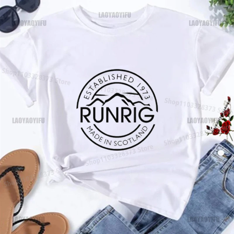 Runrig Last Dance T Shirt The Final Mile Tour Scottish Folk Pop Rock Band Cotton Printing Shirt Casual Fashion Streetwear