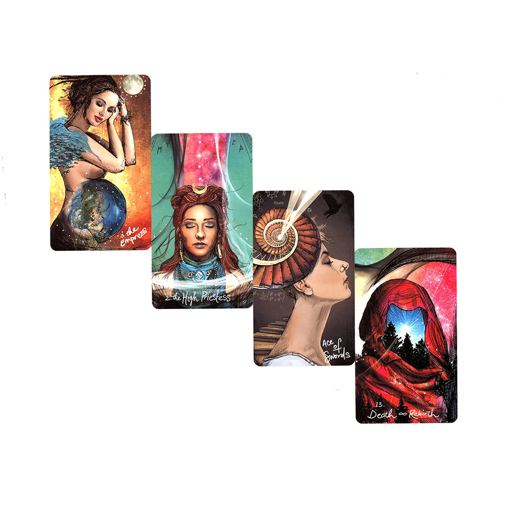 Лидер продаж 2022 высококачественные легкие карты Tarot для начинающих