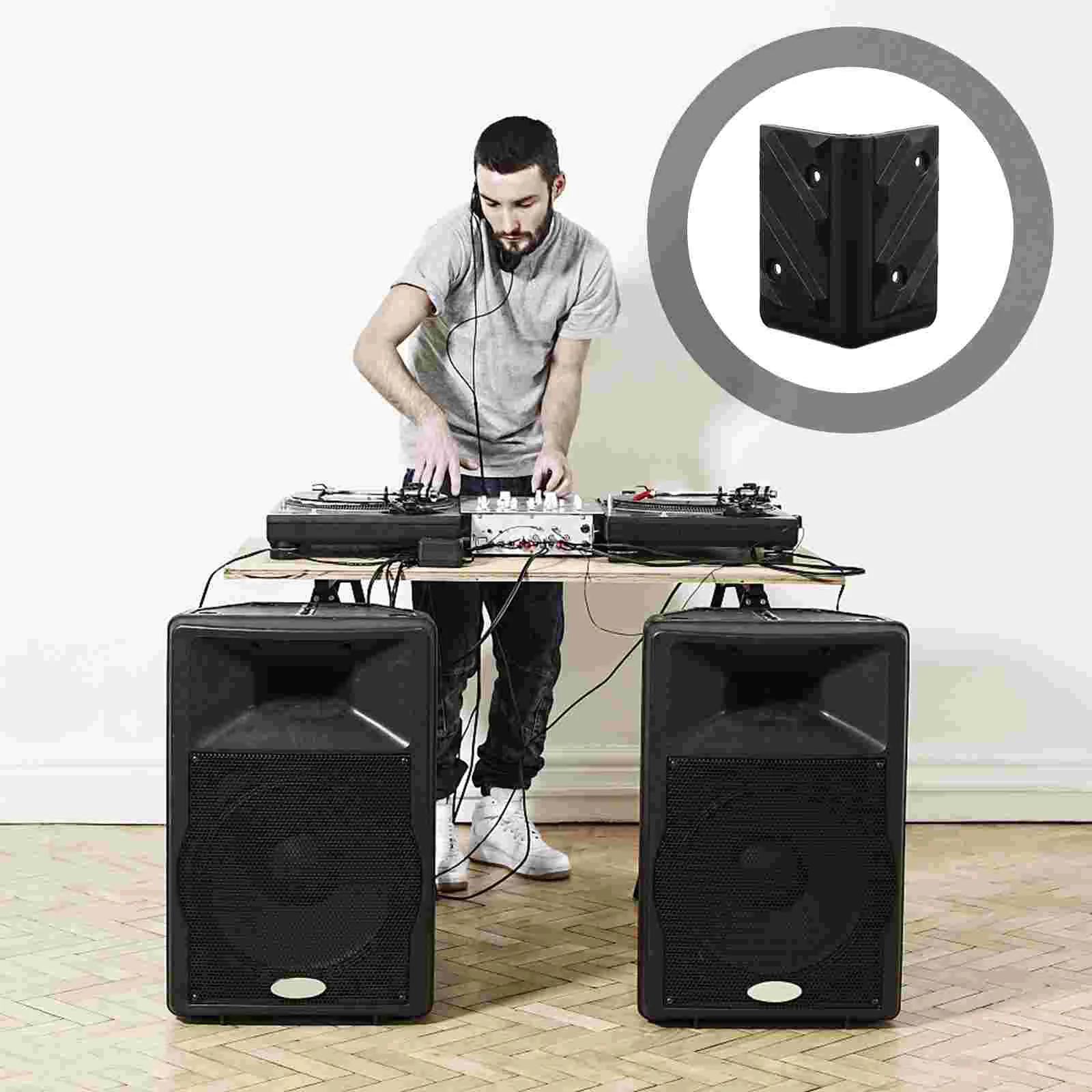 

Anti-collision Protection Corner Plastic Cabinet Guard Speaker Protector for Stage Speakers