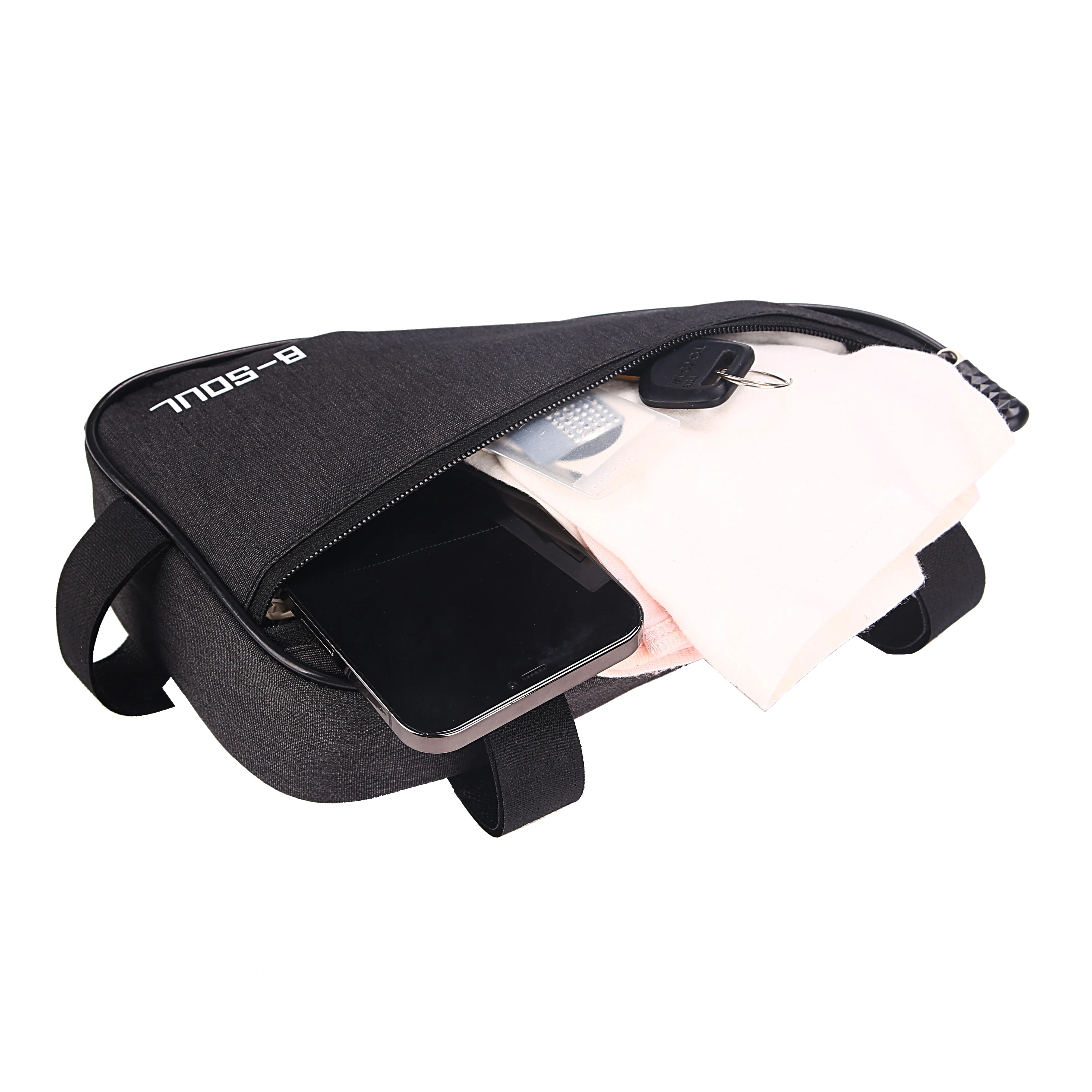 Portable Bike Triangle Bag Mountain Bike Beam Bag Cycling Gear Kit large-capacity Bicycle Accessories