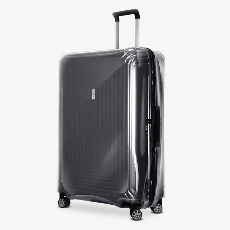 Clear Luggage Cover for DELSEY PARIS Special Thicked PVC Case with Zipper Customized High Quality Transparent