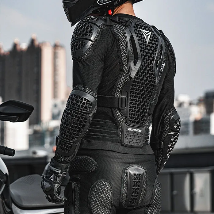 New Motorcycle Jacket Men Moto Armor Jacket Motorbike Body