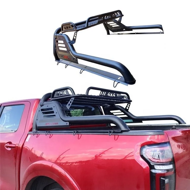 

Maictop автомобильные аксессуары 4x4 стальной спортивный рулонный стержень для triton 2021 L200 navara hilux Dmax Pick up
