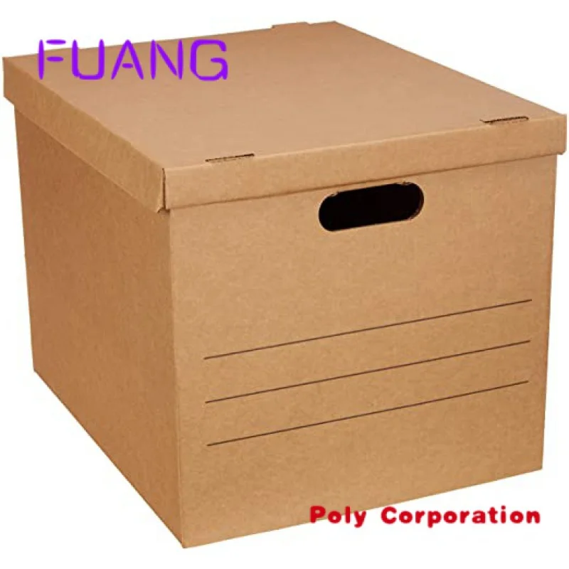 Custom  Custom cardboard packaging mailing moving shipping boxes corrugated box cartons for packingpacking box for small busines