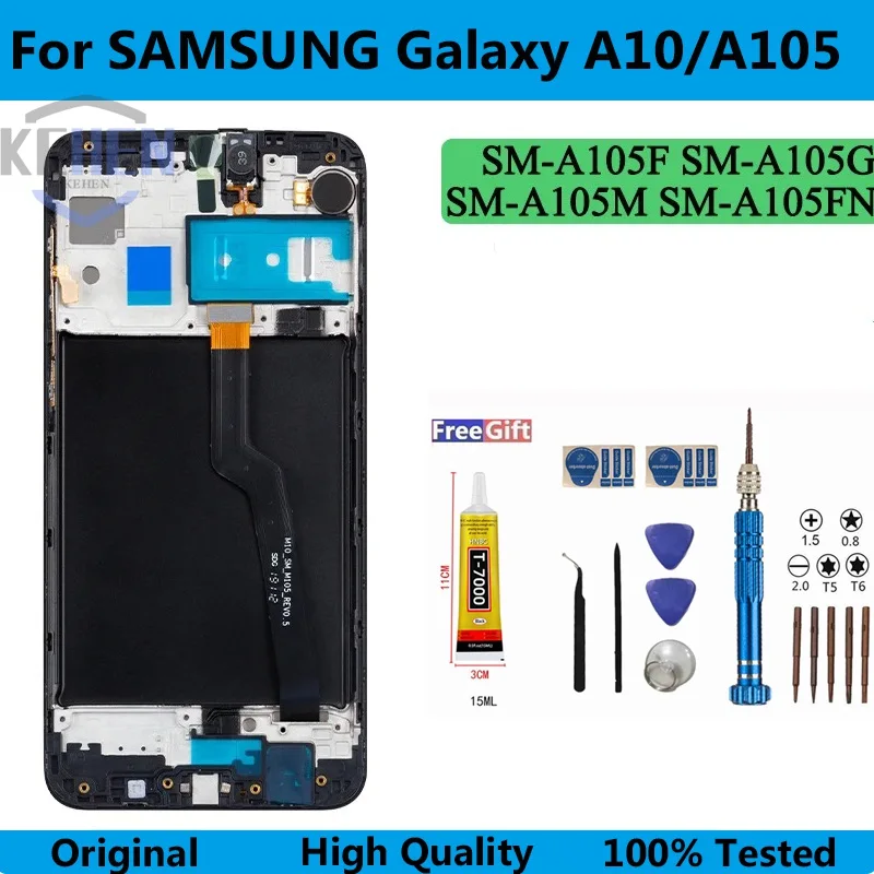 

Lcd For Samsung Galaxy A10 Galaxy A105 Display Touch Screen Digitizer Panel Assembly For LCD With Frame SM-A105F A105M