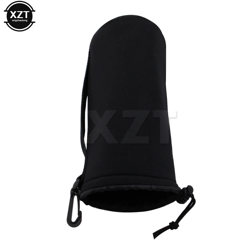 Universal Camera Lens Pouch Bag Neoprene Waterproof Lente Cover Case Stora S M L XL Soft Nylon For Canon Nikon Sony Newest