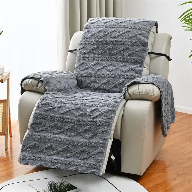 

2023 Recliner Chair Cover Thicken Jacquard Washable Blankets Sofa Towel Pets Dog Covers Seat Mat Protection Recliner Furniture