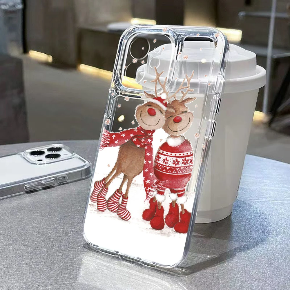 Festive Christmas Pattern Phone Case Cover