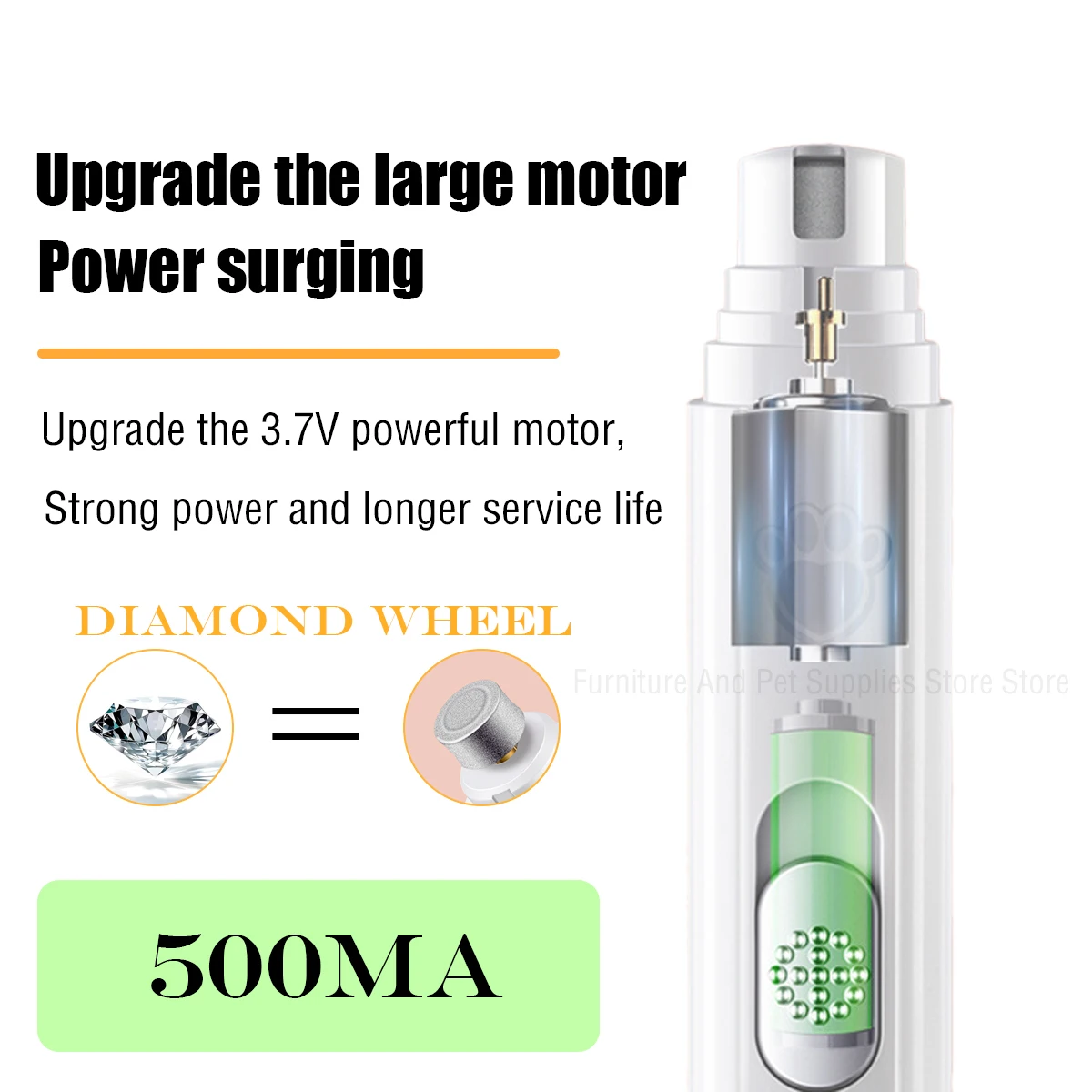 Electric Pet Nail Grinder 4