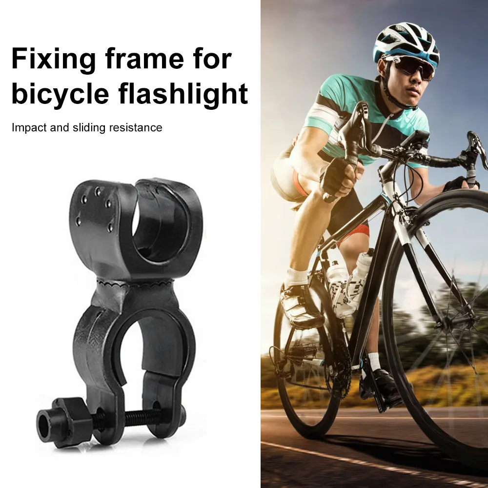 Support de la lampe de poche de vélo Nincha, rotation à 360° - Support pour  lampe de poche LED de VTT - Accessoires de montage, pince et agrafe :  : Sports et Loisirs