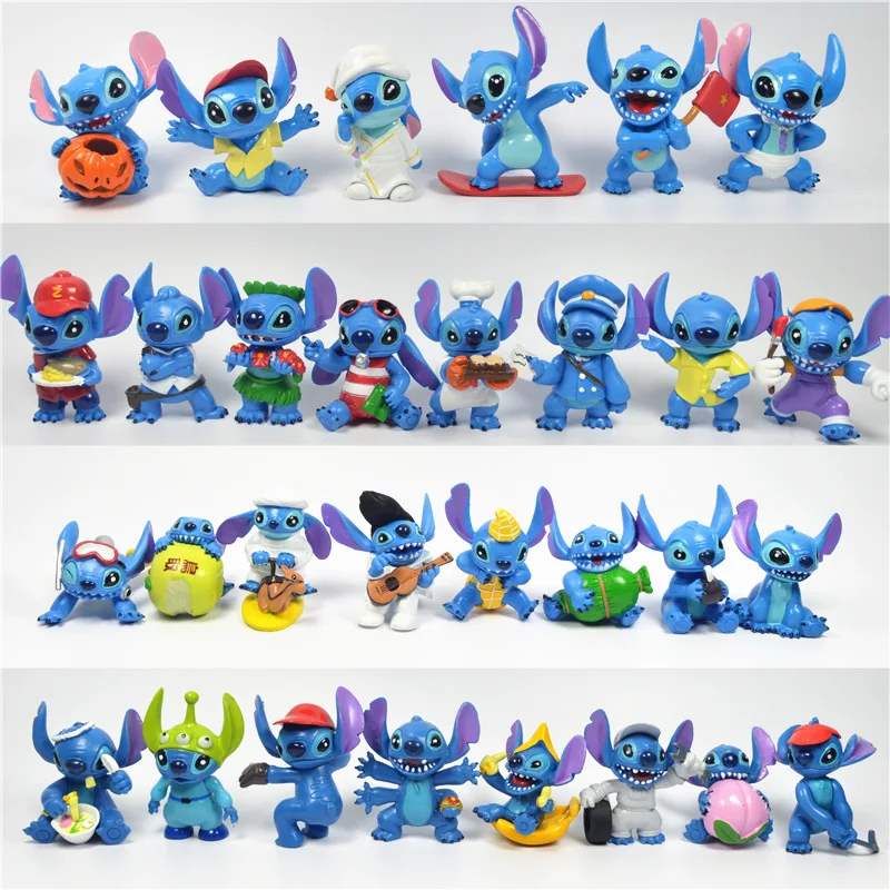 

Blueskinned Alienes Action Figures Abominationes Cartoon Peripheral Products Model Toys Collection Ornaments