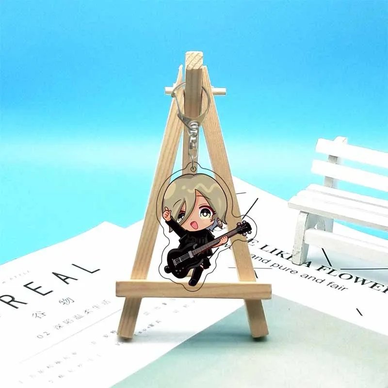 GIRLS BAND CRY Anime keychain women iseri nina kawaragi