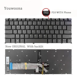 Enhanced Laptop Keyboard for Lenovo IdeaPad and Flex Series (F10 WITH Phone WB)