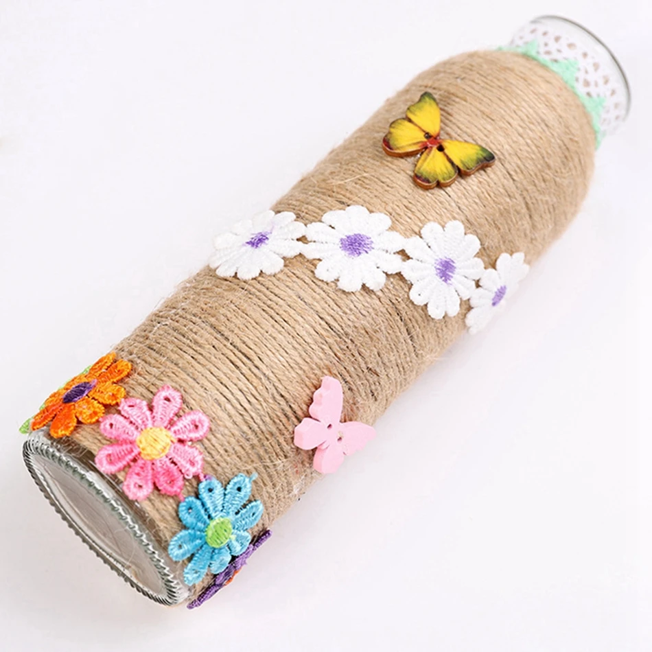 Jute Rope 2mm 100m for Boho Home Decor Camping Gear Repair