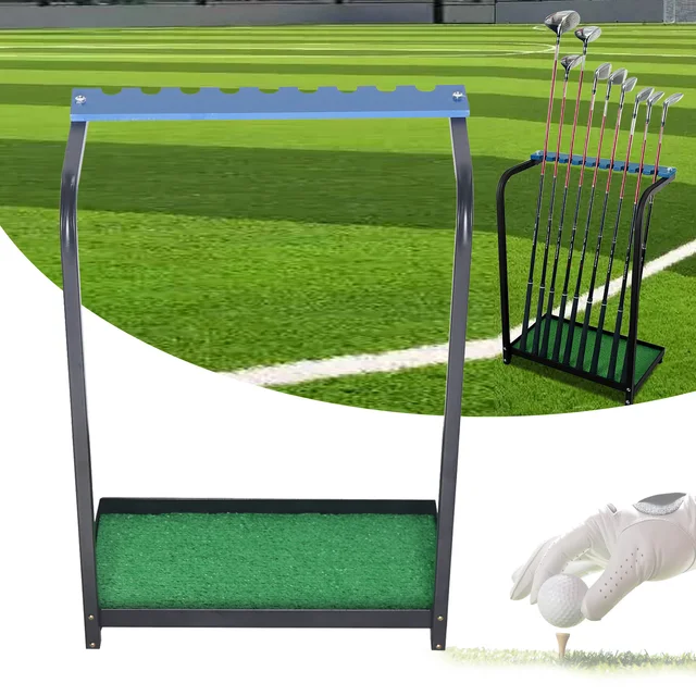 Golf Club Metal Storage 9 Golf Display Rack Durbale Golf Club Organizer Professional Golf Putter Golf Storage 4