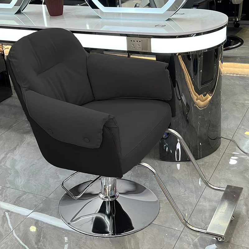 Swivel Barber Chairs Beauty Barbershop Hairdressing Hairdresser Facial Chair Barbershop Professional Taburete Salon Furniture