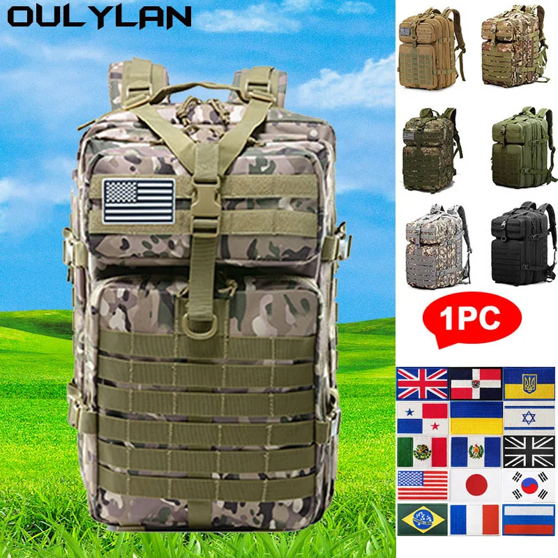 

30L/50L Travel Backpack for Men Hiking Bag Military Camping Equipment Bag Outdoor Waterproof Travel Rucksack Fishing Bags
