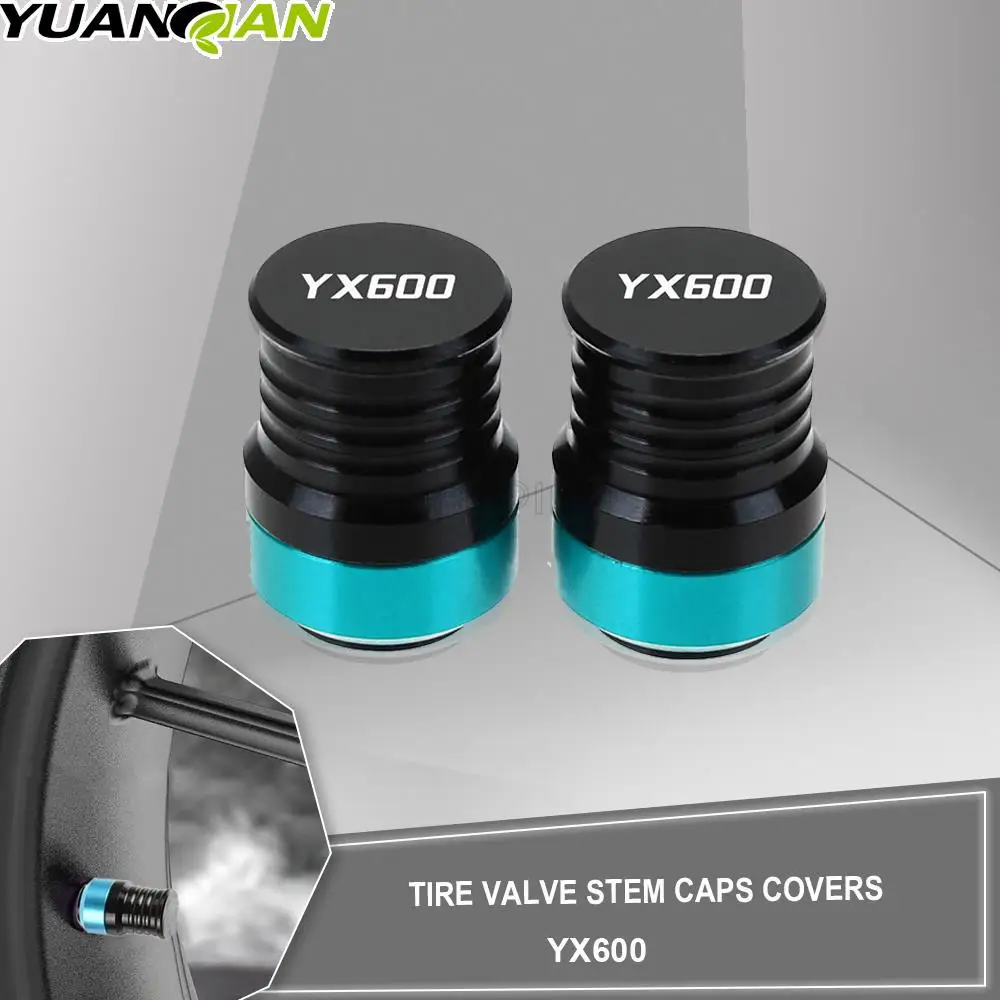 Accessori Moto Cnc Alumimum Tire Valve Stem Caps Covers Per Yamaha Yx600 Yx 600 Radian 1986-2021 2021 2020 2019 2018