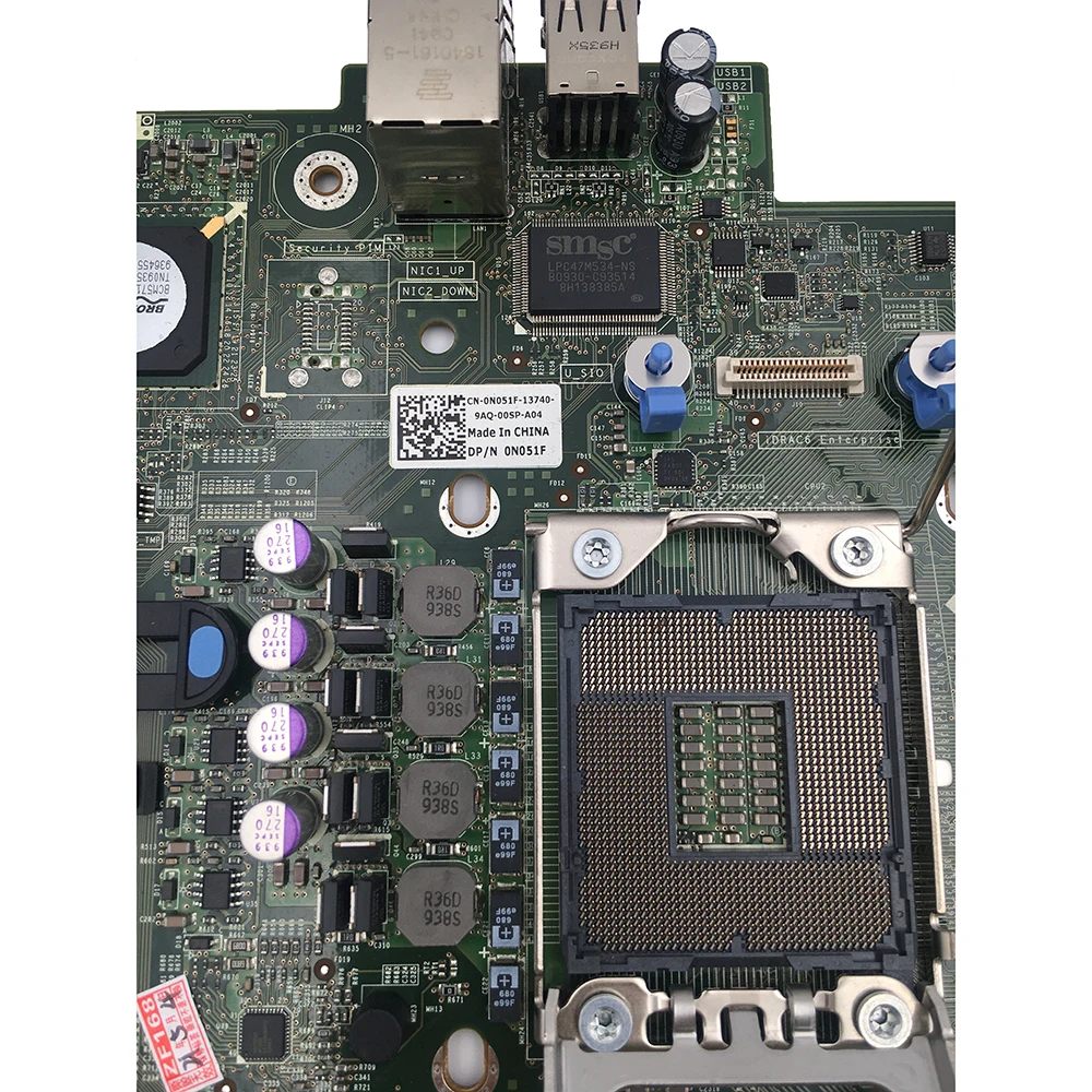 Original Server Motherboard For DELL PowerEdge R410 WWR83 W179F N83VF N051F 1V648 Good Quality 6 Original Server Motherboard For DELL PowerEdge R410 WWR83 W179F N83VF N051F 1V648 Good Quality - Image 4