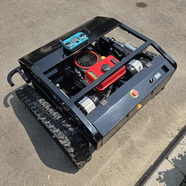 Smart household lawn mower, fully automatic remote control, super climbing, low maintenance, garden lawn is always clean 2