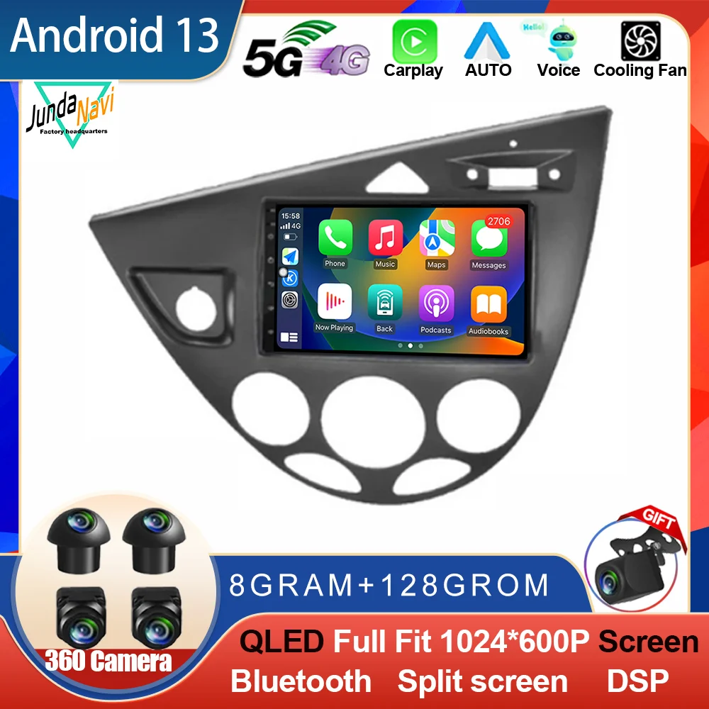 Android 13 For Ford Fiesta 1995-2001 Focus MK1 1998-2004 7 Inch Multimedia  Car Radio Stereo Carplay Autoradio Head Unit Auto - AliExpress