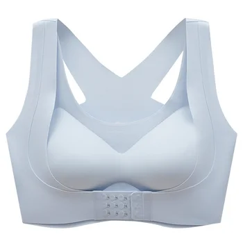 Posture Corrector Bra Seamless Push Up Shockproof Women's Underwear Sports Support Fitness Vest Corset Beautiful Back Bralette 1