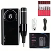 Nail Drill 35000RPM Nail Polishing Machine Portable Acrylic Gel Nail Polishing and Polishing Rig with 6 Nail Drills 3