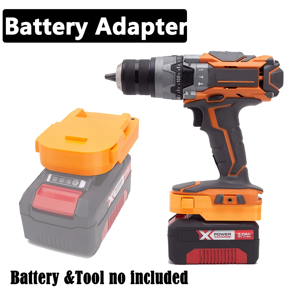 Battery Converter  Adapter For OZITO X-Change 20V Li-ion Compatible with for Ridgid AEG 18V Cordless Tools(NO Battery)