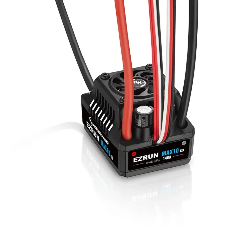 HOBBYWING EZRUN  귯ø ESC, 1/10 1/8 RC   ڵ  ׼, MAX10 G2 80A 140A